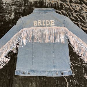 NWT Bride denim jacket WITH TAGA NEVER WORN